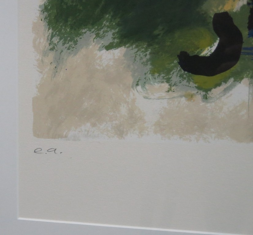 Eugene Brands: Litho, M - Ingelijst kopen? Bied vanaf 150!