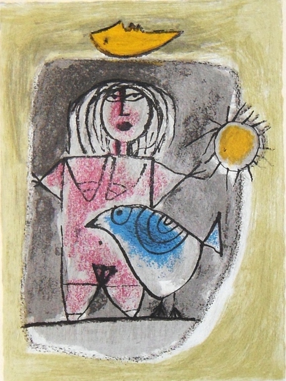 Corneille: vrouw , maan, zon en vogel kopen? Bied vanaf 1!