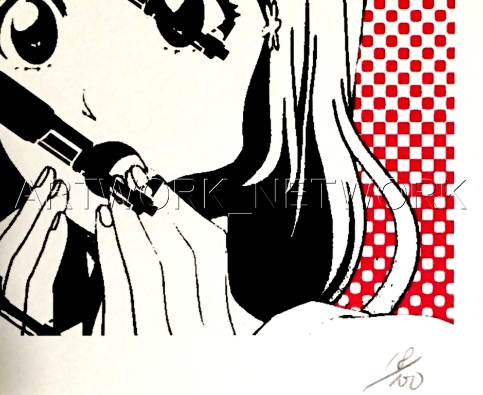 DEATH NYC "Red MIX" - n° A/P - Signed with COA (Edition Artist Proof) kopen? Bied vanaf 1!