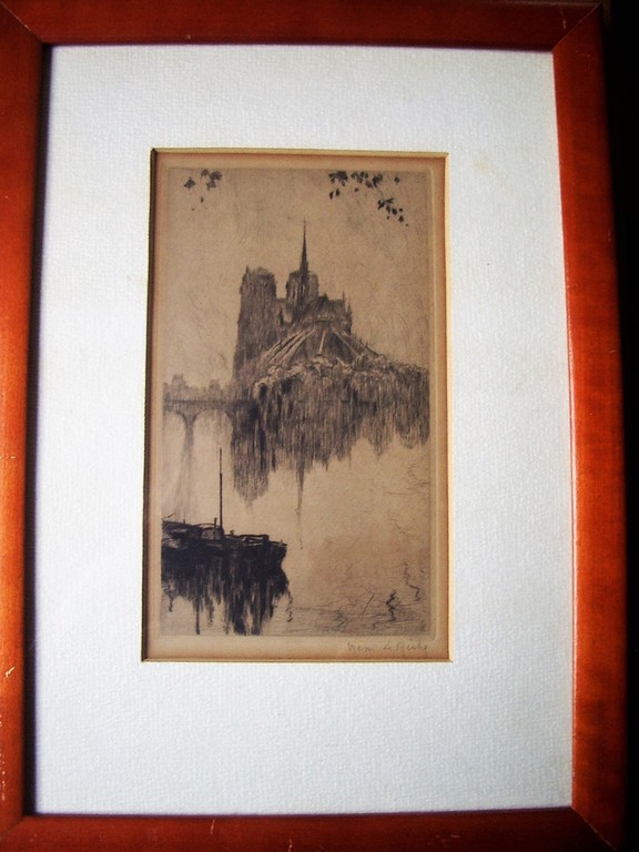 Henri Le Riche - Henri Le Riche: ets, Notre Dame Parijs kopen? Bied vanaf 1!