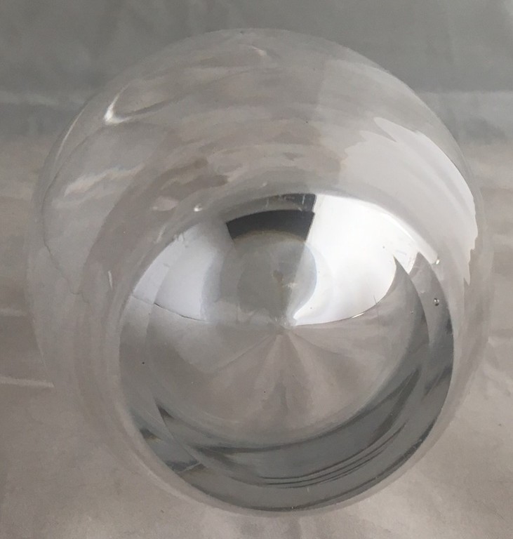 Max Verboeket voor de Kristalunie - blank glazen conische vaas kopen? Bied vanaf 25!