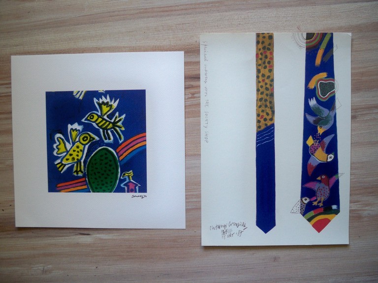 Corneille - the tie - 2 x litho - 1987 / 1991 kopen? Bied vanaf 1!