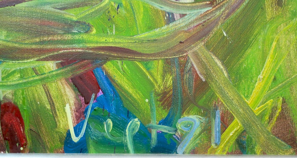 Hennie van der Vegt: Acryl op doek, Bloemen - Ingelijst (Groot) kopen? Bied vanaf 200!