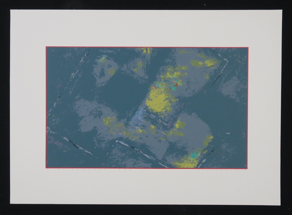 Piet Zegveld: Zeefdruk, Zonder titel kopen? Bied vanaf 20!