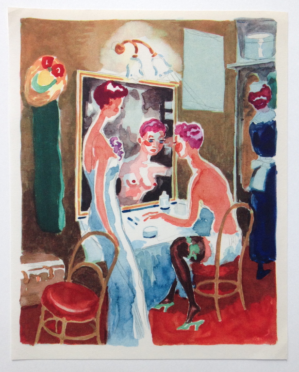 Kees van Dongen. Originele illustratie uit 1947. Incl Certificaat kopen? Bied vanaf 1!