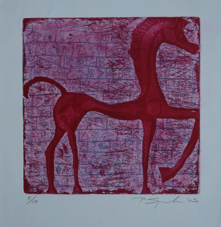 Paula Spoelstra - gesigneerde ets - 2003 kopen? Bied vanaf 10!