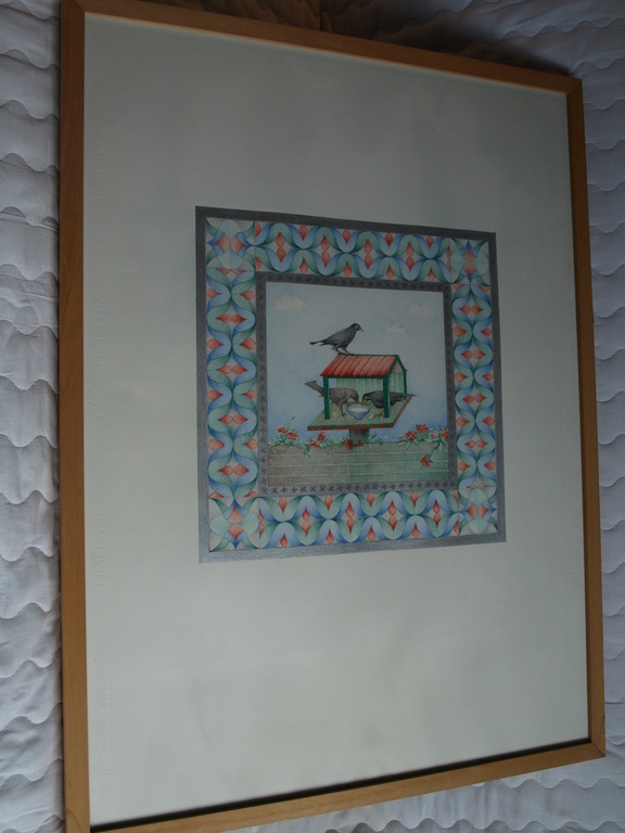 Netty Dietvorst – Gemengde techniek – Nr 1 - Gesigneerd – 1978 – Ingelijst - 59  verkocht voor € 40!