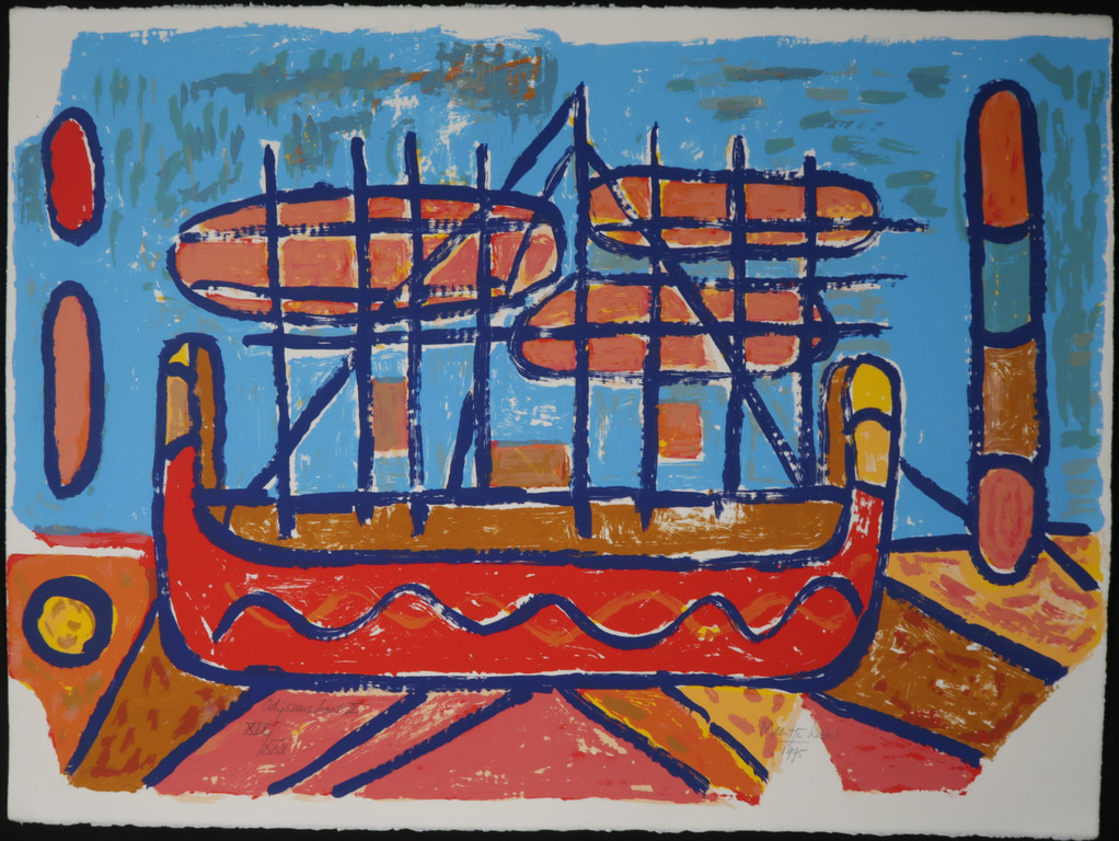 Meertje Kaal: Zeefdruk, Odysseusboot II kopen? Bied vanaf 1!