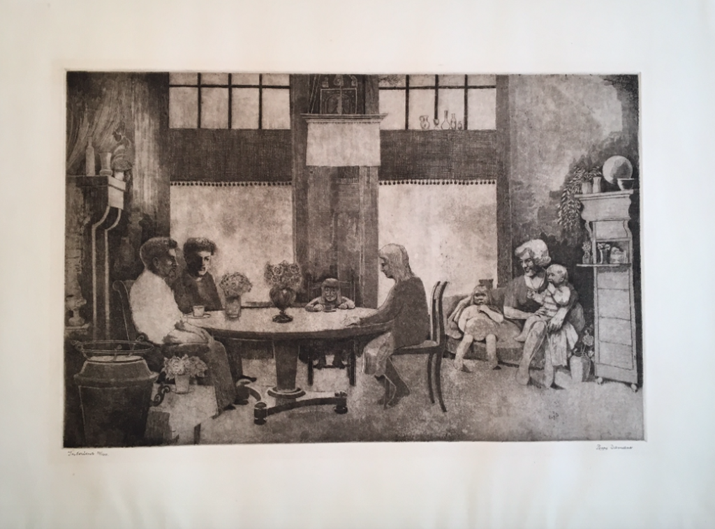 Poppe Damave, titel Interieur, oplage 33/100 verkocht voor € 40!