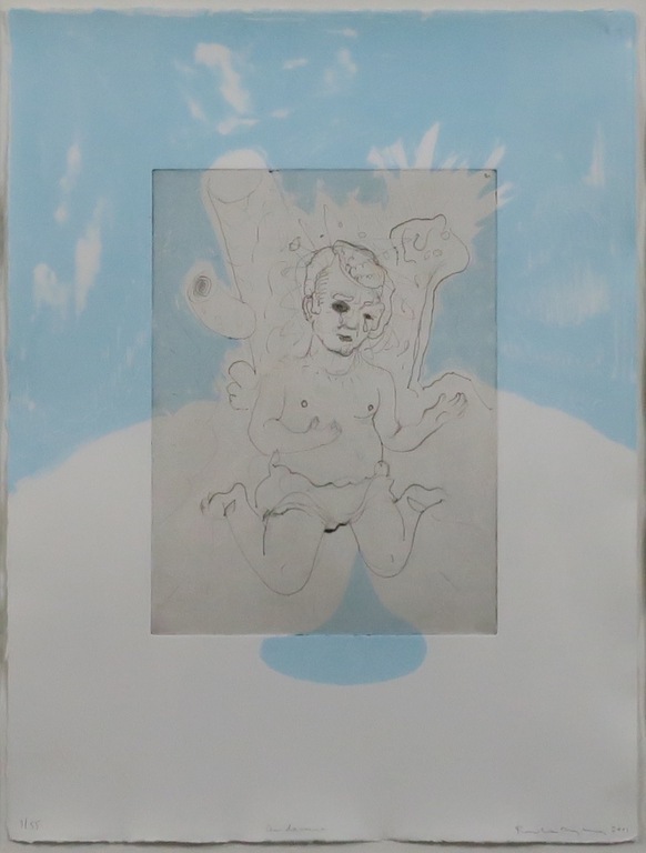 Rinke Nijburg: Ets en Litho, De dauw - Ingelijst kopen? Bied vanaf 1!