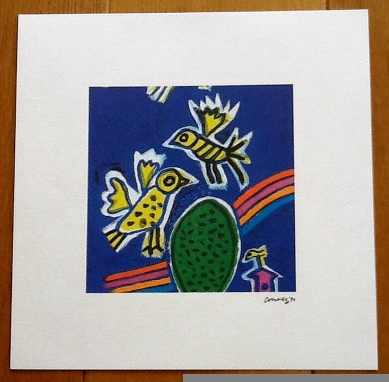 2 leuke litho's van Corneille, gesigneerd kopen? Bied vanaf 1!