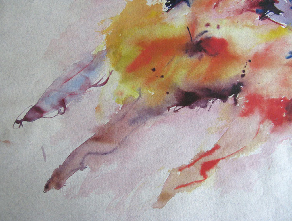 Willy Belinfante - VALSE NOBLE - aquarel op donker papier kopen? Bied vanaf 1!
