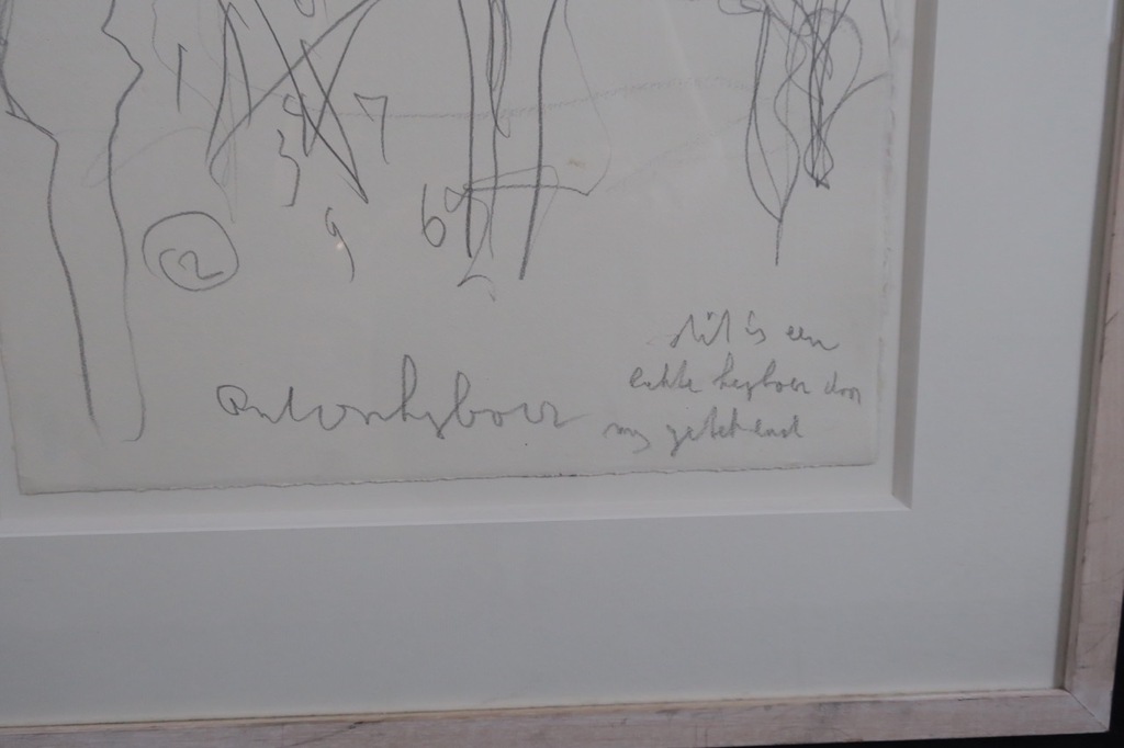 Anton Heyboer: Potloodtekening, Dit is een echte Heyboer door mij... - Ingelijst kopen? Bied vanaf 1!