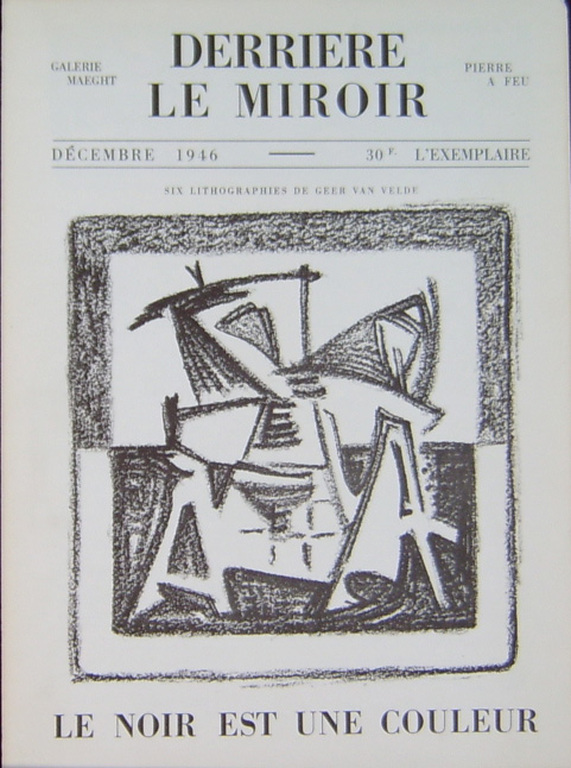 Geer van Velde: litho uit 1946 verkocht voor € 35!
