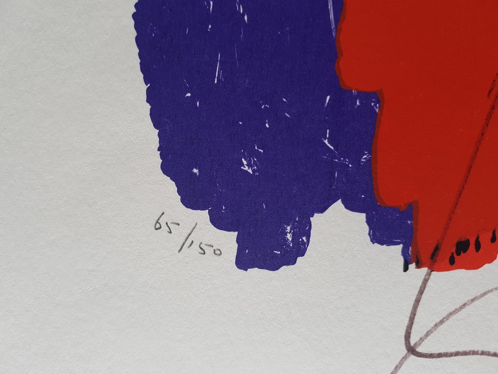 Zeefdruk van Herman Brood - BRASIL GOD  kopen? Bied vanaf 1!