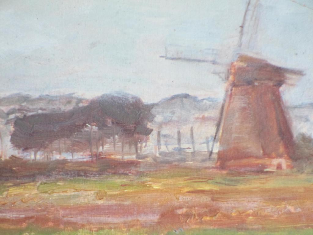 Frederika Broeksmit, Molen in Polderland, Olie/Papier kopen? Bied vanaf 60!