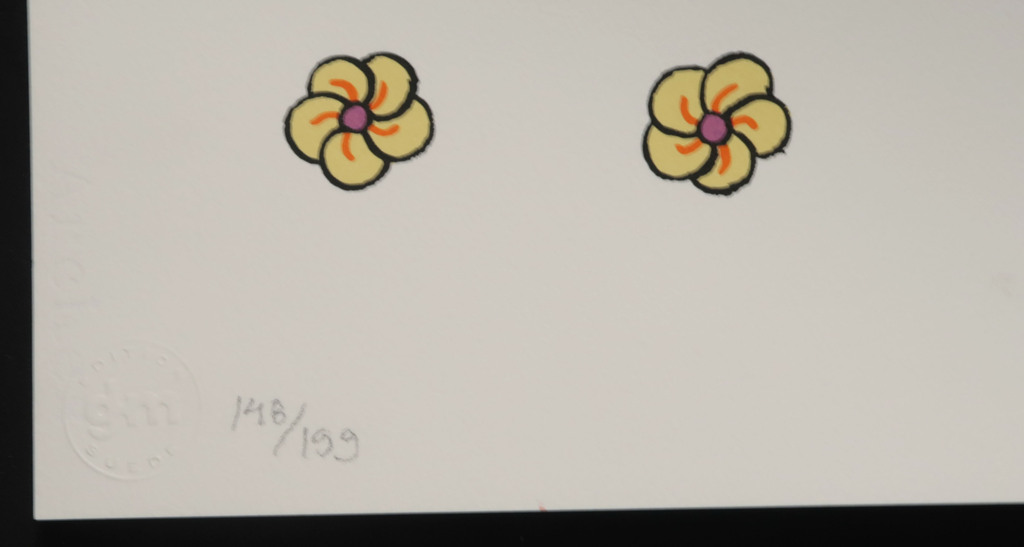 Martin Bradley: Zeefdruk, The chickens kopen? Bied vanaf 40!