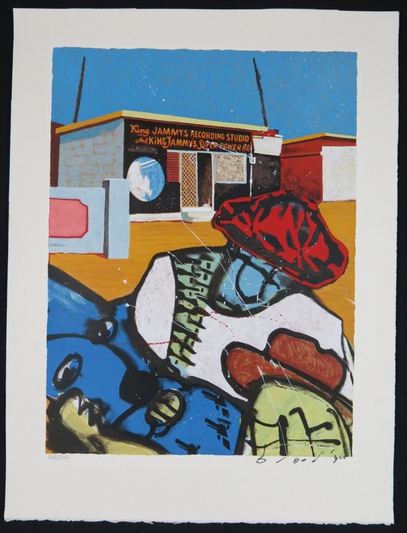 Herman Brood: Zeefdruk, King Jammys (groot) kopen? Bied vanaf 150!