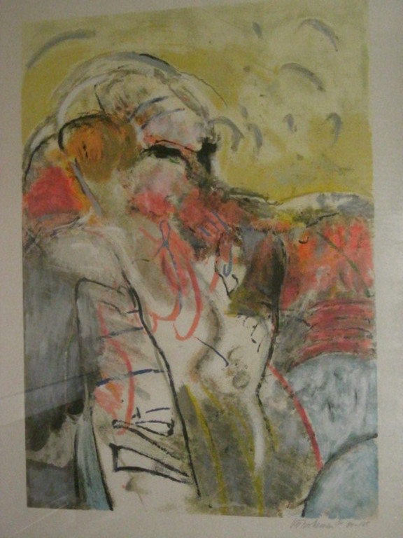 Kees v Bohemen 1928-1985 grote litho "vrouw met sluier" handgesigneerd 1981 kopen? Bied vanaf 1!