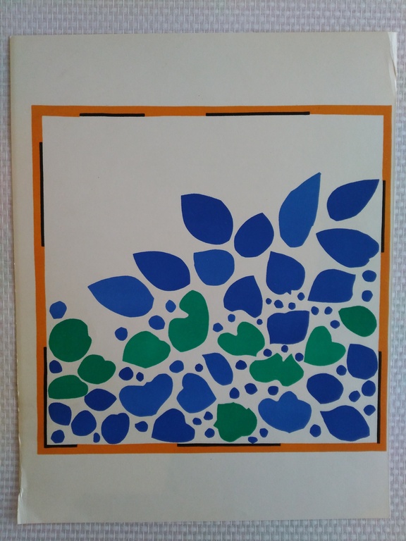 Henri Matisse, Lierre, lithografie verve volume 35/36, 1958 verkocht voor € 50!