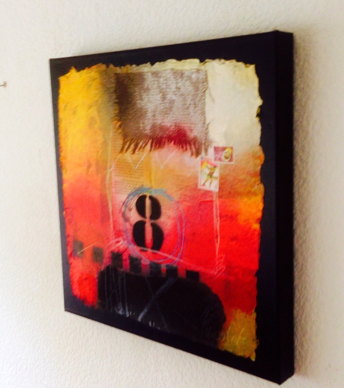 Theo koster, gemengde techniek, number eight. kopen? Bied vanaf 1!