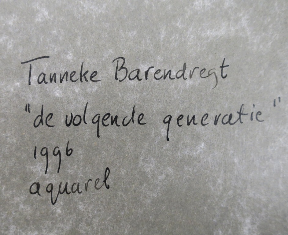 Tanneke Barendrecht: Gemengde techniek, De volgende generatie - Ingelijst kopen? Bied vanaf 1!