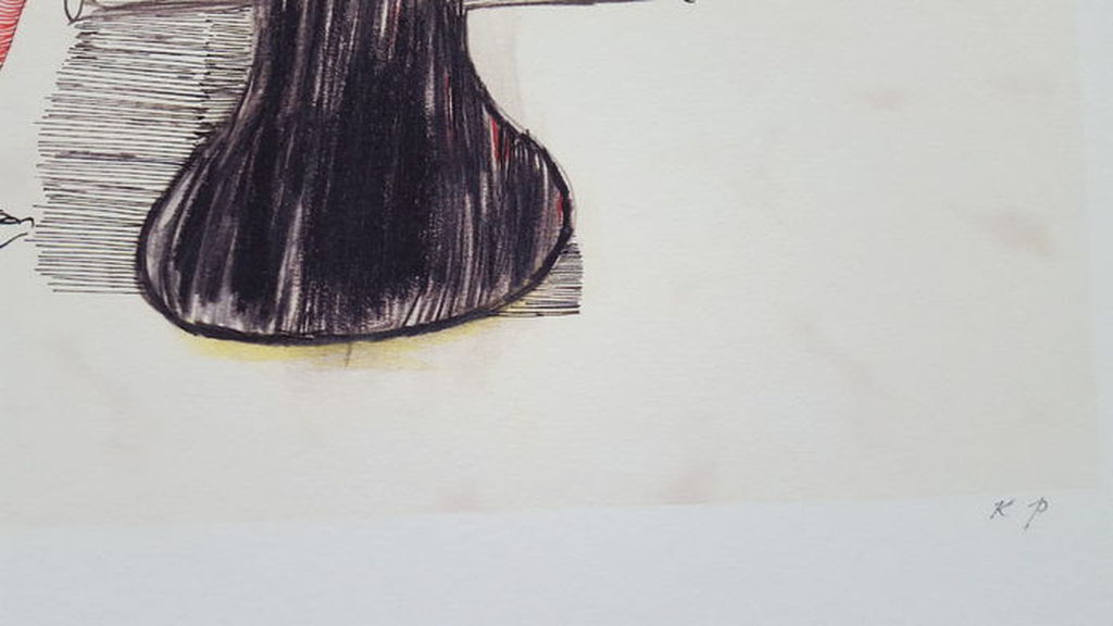 Kars Persoon, piezografie op geschept papier, Texere kopen? Bied vanaf 20!