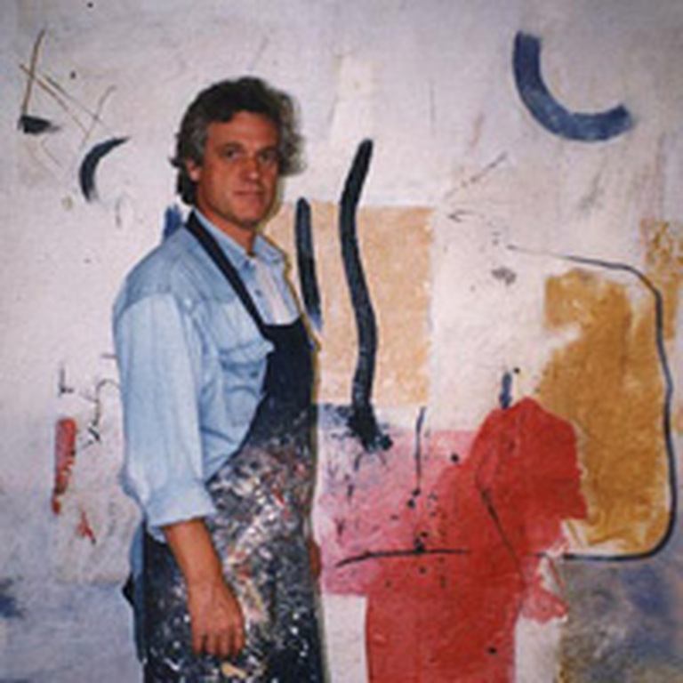 Peter Schenk - krijttekening - 1988 kopen? Bied vanaf 75!