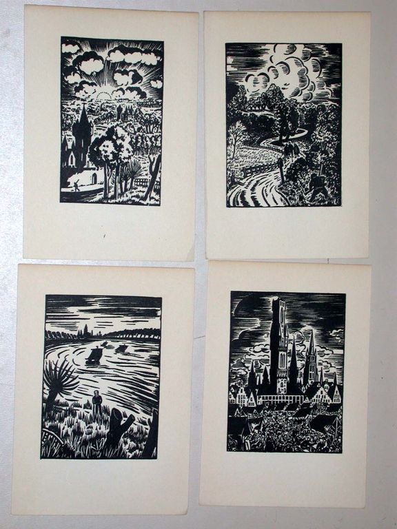 Verzameling houtsneden Frans Masereels 1929 kopen? Bied vanaf 250!