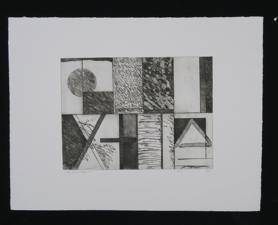Christiaan Paul Damste: Ets en aquatint, Zonder titel kopen? Bied vanaf 20!