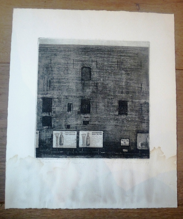ets: gebouw in Hamburg, handgesigneerd, 1979 kopen? Bied vanaf 1!