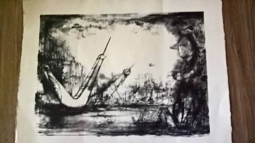 Dirkje Kuik, litho, Casanova schrijft memoires kopen? Bied vanaf 45!