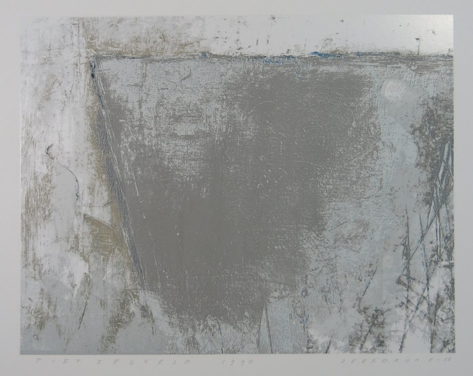Piet Zegveld: Zeefdruk, Zonder titel (1) verkocht voor € 47!