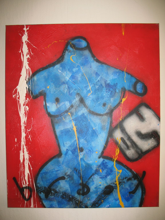 Schilderij van Herman Brood  verkocht voor € 2500!