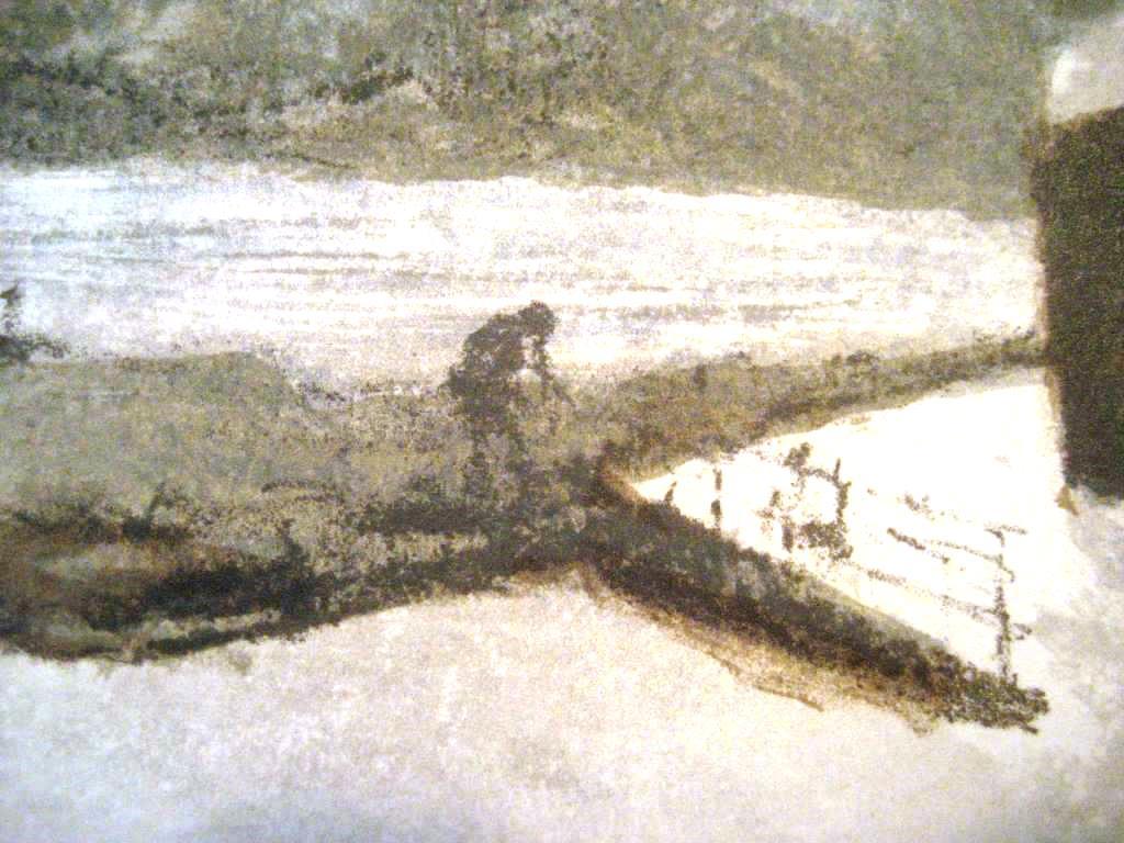 Mart Kempers Kleurenlitho Op de rivier  kopen? Bied vanaf 35!