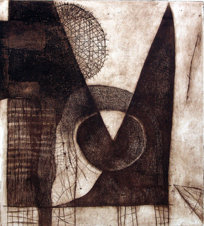 GUILLAUME le Roy - abstract werk uit 1969 in PERFECTE Staat en MOOI INGELIJST. kopen? Bied vanaf 150!