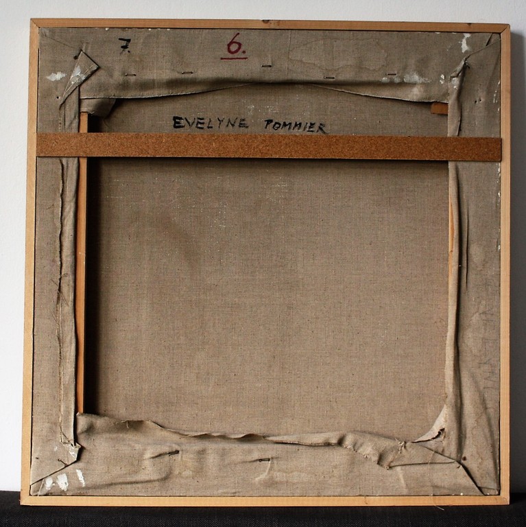 Evelyne Pommier (1952-1978), olieverf op doek, portret, 1975 kopen? Bied vanaf 100!