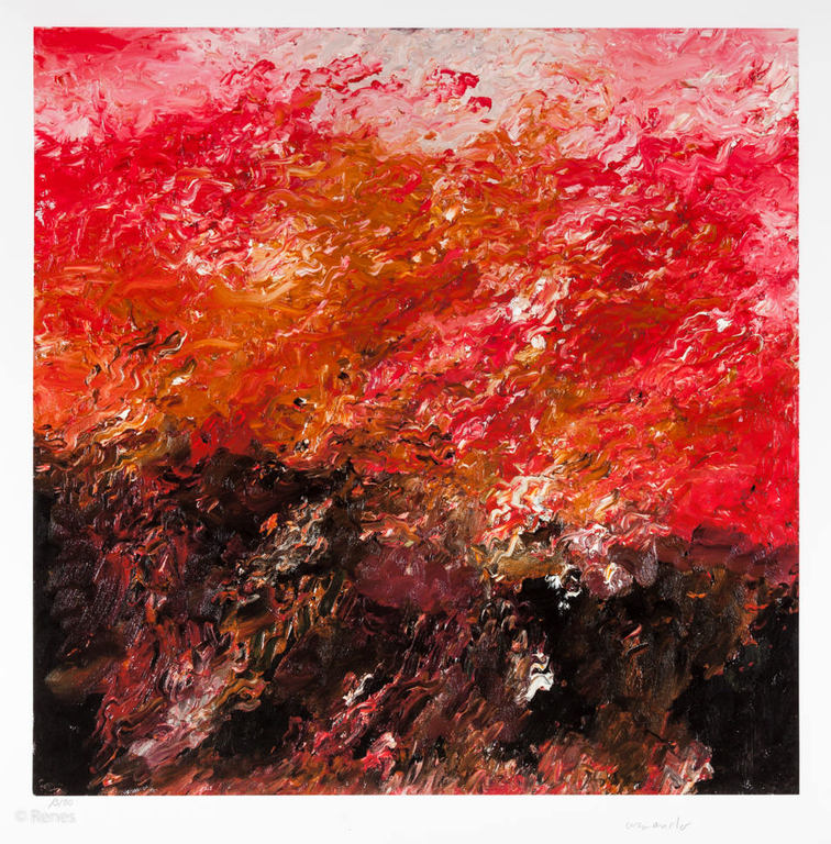 Armando 'Landschap' oplage 50, handgesigneerd en genummerd, 2013 kopen? Bied vanaf 225!
