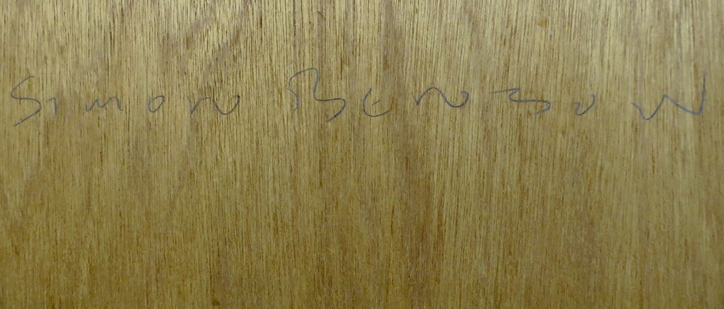 Simon Benson: Tekening, Zonder titel - Ingelijst kopen? Bied vanaf 70!