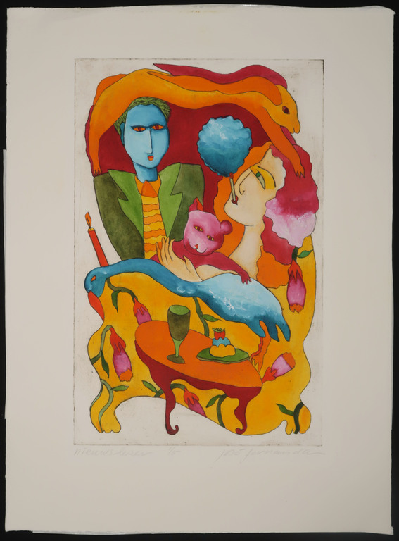 Jose Fernanda: Handbewerkte Ets, Nieuwslezer kopen? Bied vanaf 1!