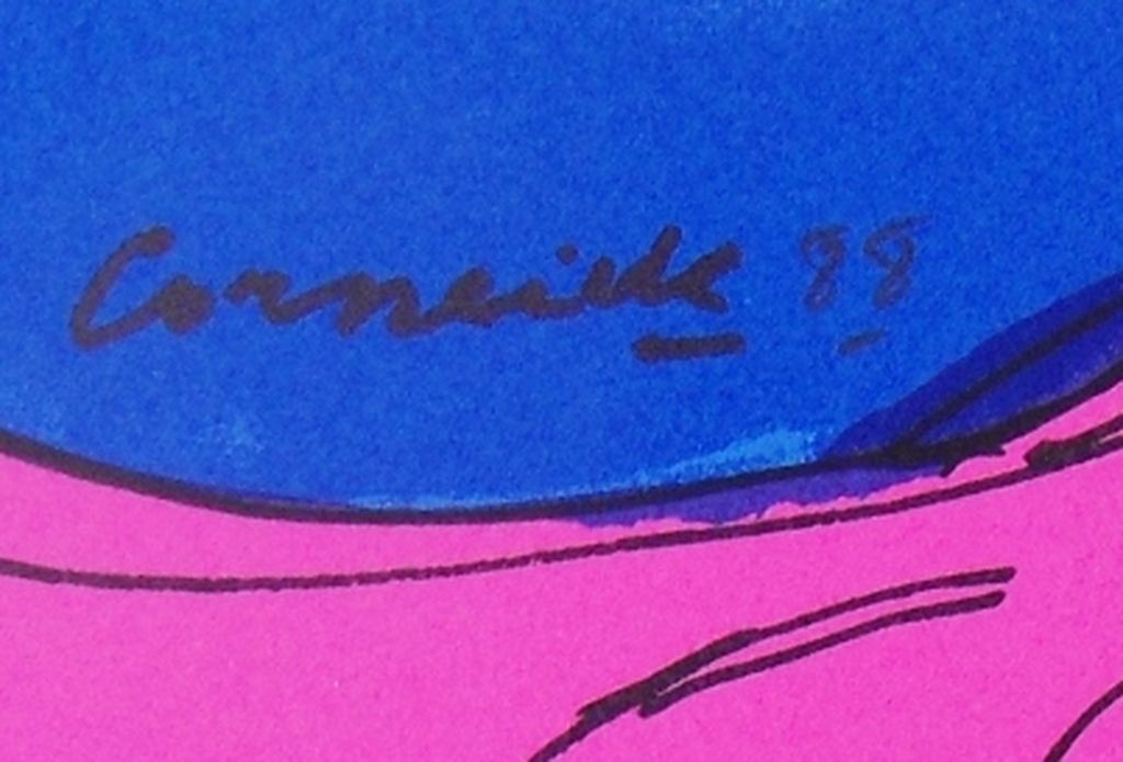 Corneille : vogel inroze (mooie litho) kopen? Bied vanaf 1!