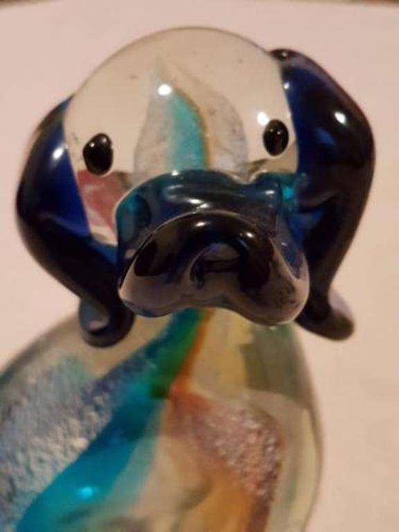 Cave Canem in Murano glas tecnica: Sommerso-incalmo 18 cm x 8 cm kopen? Bied vanaf 29!
