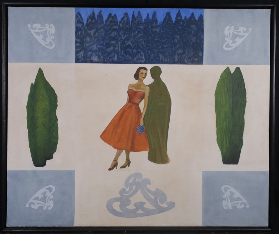 Jeanine Geerts: Olieverf op doek, Ave Ave - Ingelijst (Groot) verkocht voor € 50!