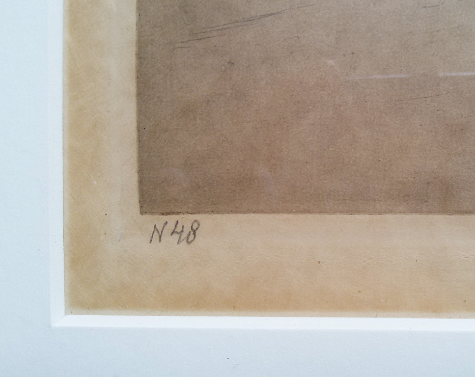 Willem Witsen - Schepen in de Oude Schans, ets (mooi ingelijst) kopen? Bied vanaf 295!