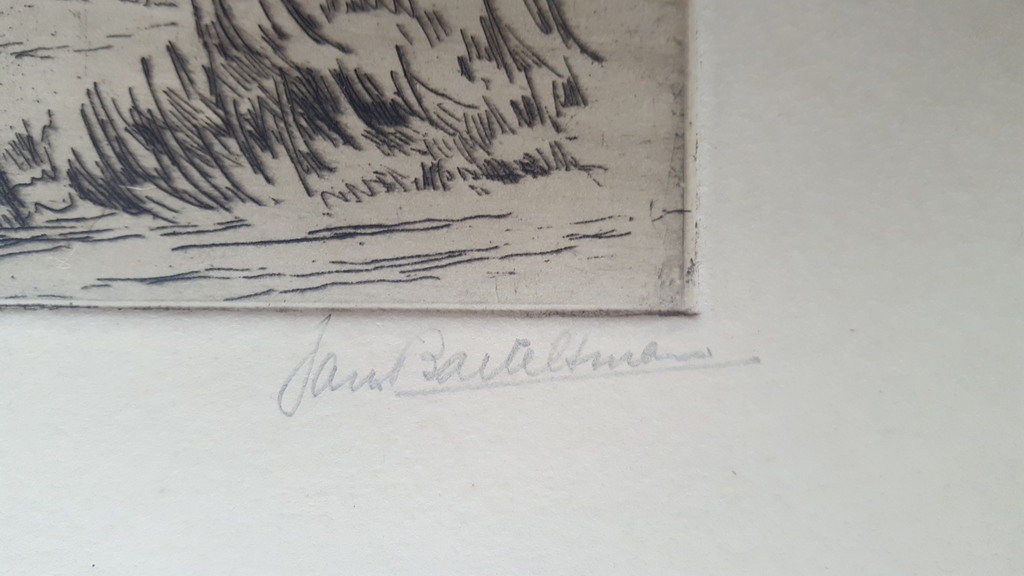 Jan Bartelsman (1889-1948) - 5 etsen, handgesigneerd en getiteld kopen? Bied vanaf 1!