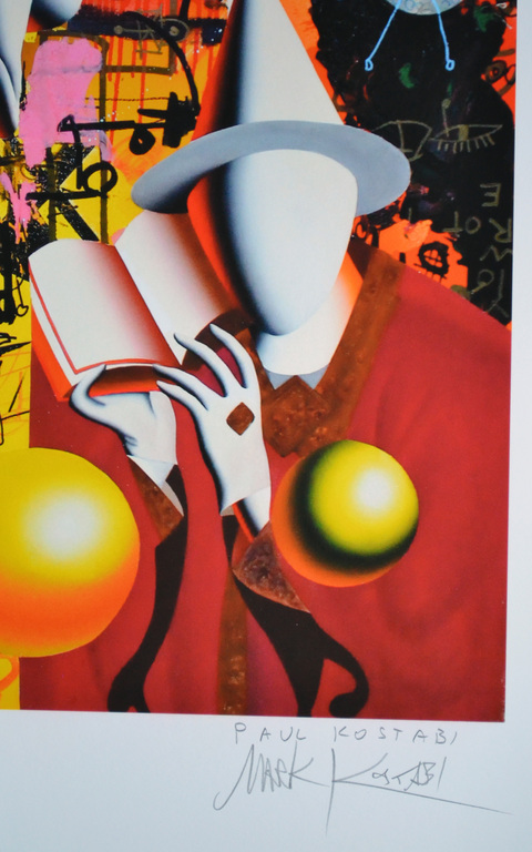 Mark en Paul Kostabi - 'Psychotropic consiousness' - kleuren giclee - gesigneerd - oplage 50 ex. - 2013 kopen? Bied vanaf 175!