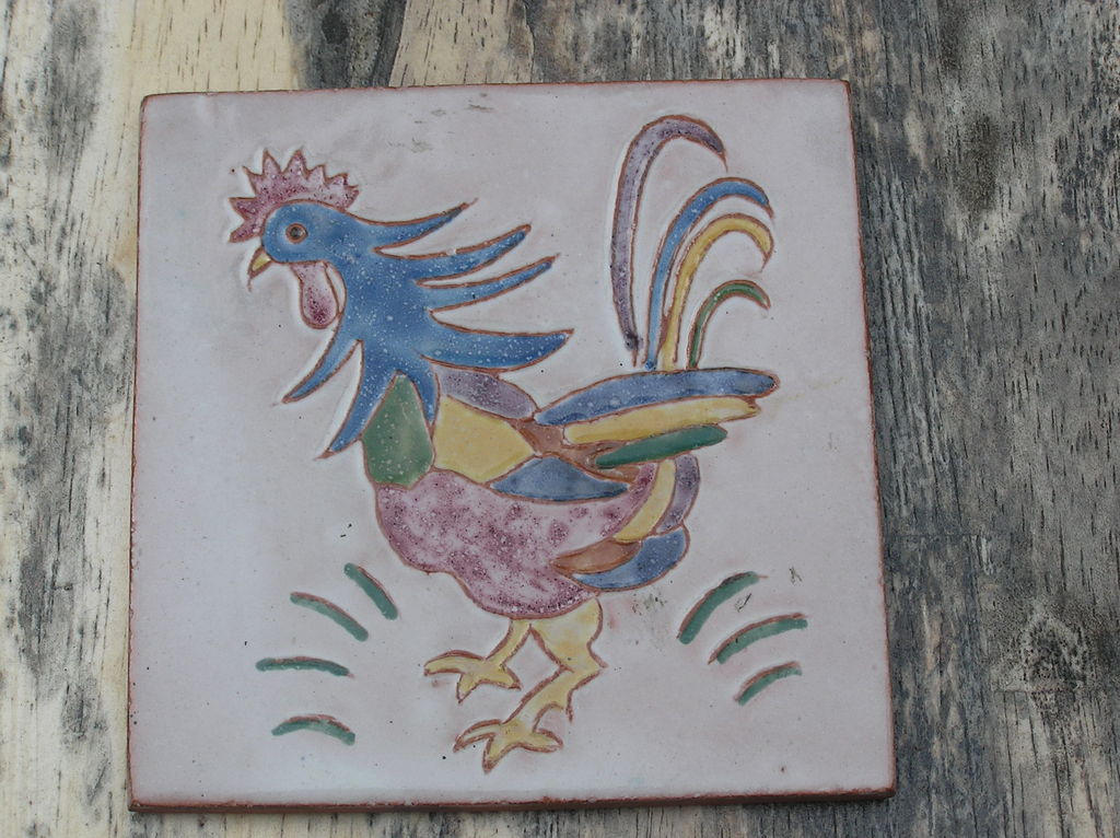 Alexander Crêvecoeur - wandtegel haan kopen? Bied vanaf 6!