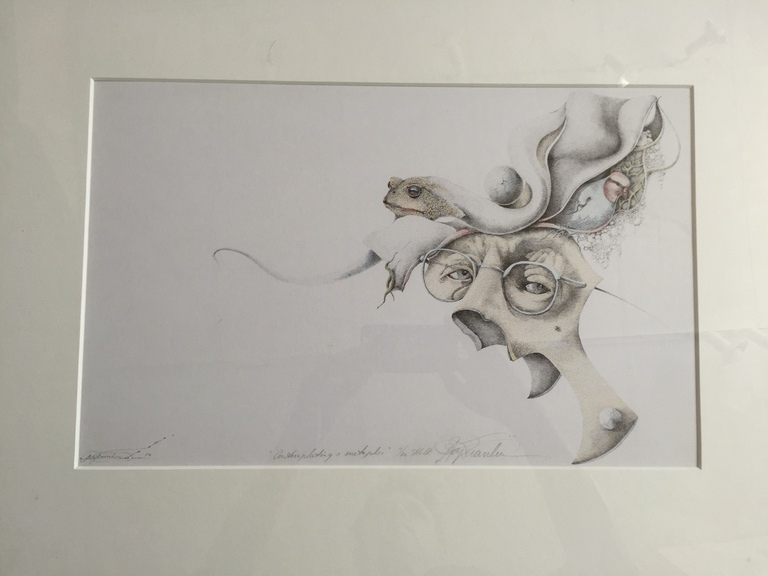 Robert Franken ingekleurde Litho   kopen? Bied vanaf 1!