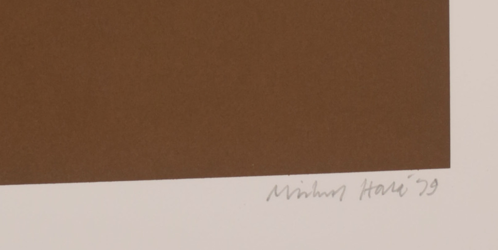 Michael Hale: Zeefdruk, Sarabande 2 - Ingelijst kopen? Bied vanaf 1!
