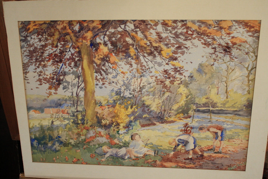 Victor Fermeuse - KASTANJES ZOEKEN in de HERFST bij BRUSSEL kopen? Bied vanaf 75!